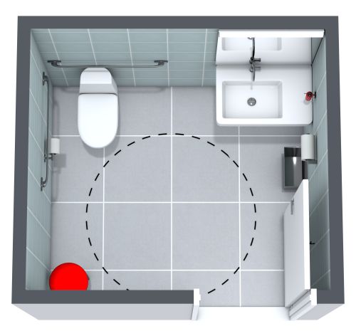 Single User ADA Bathroom