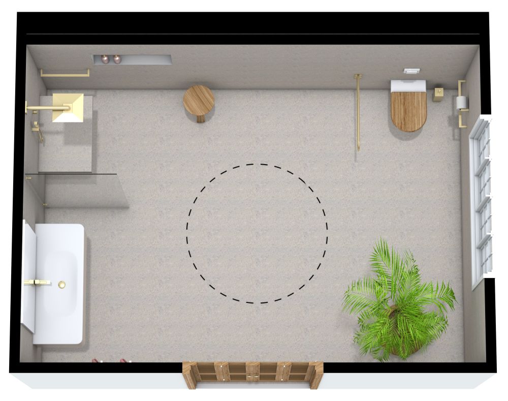 Barrierefreies Badezimmer