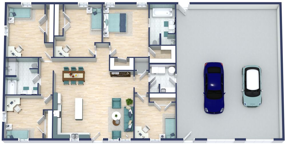 Penny Barndominium House Plan