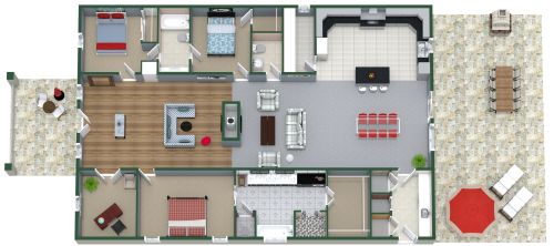Chasebriar Barndominium House Plan