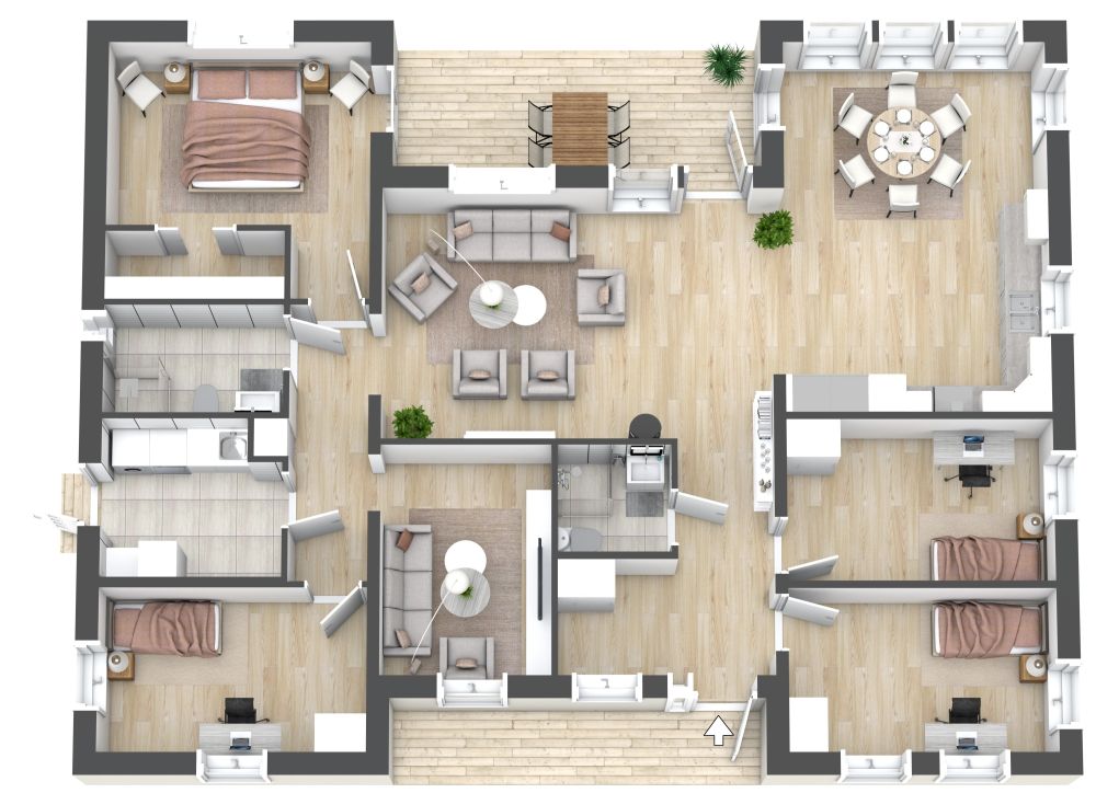 Smultronstället 147 Grundrisse