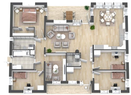 Smultronstället 147 Grundrisse