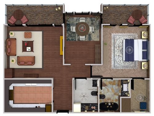 Luxury Senior Living Floor Plan
