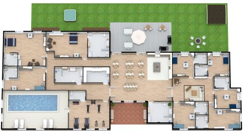 Assisted Living Floor Plan