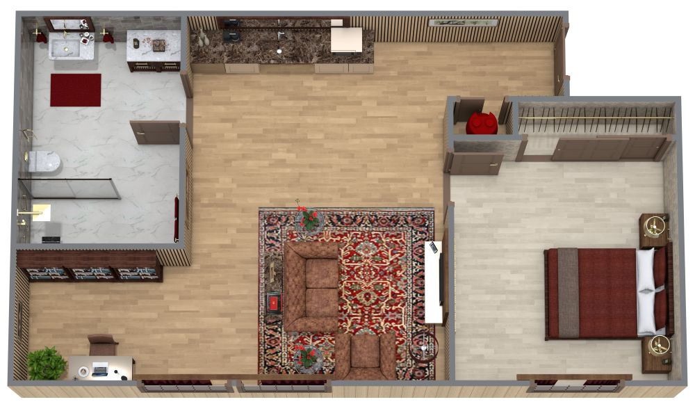 Luxury Assisted Living Floor Plan