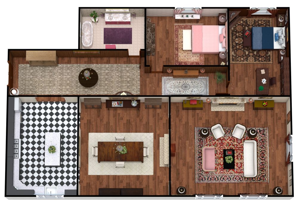 Fresh Look at Luxury Floor Plan For A Retirement Couple