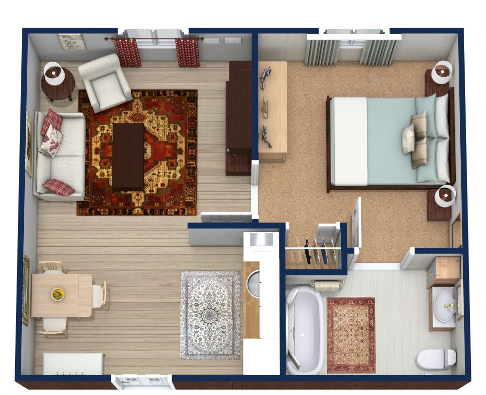 Retirement Cottage Floor Plan