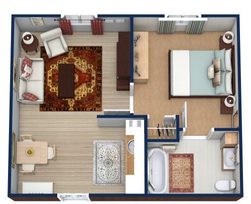 Retirement Cottage Floor Plan