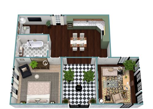 Luxury Retirement Floor Plan