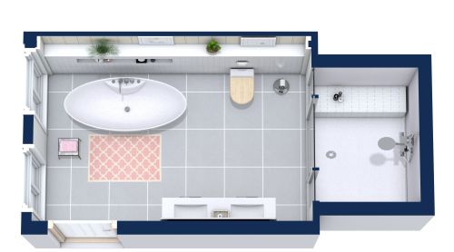 Bathroom Floor Plan Separate Shower