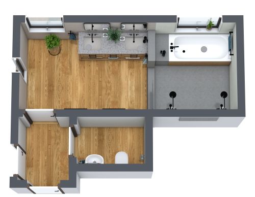 Bathroom Floor Plan 20x15