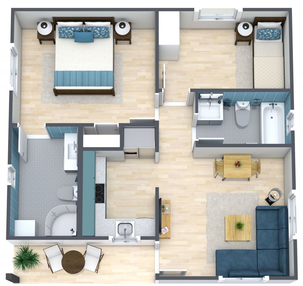 Home Design 600 Quadratfuß Ideen