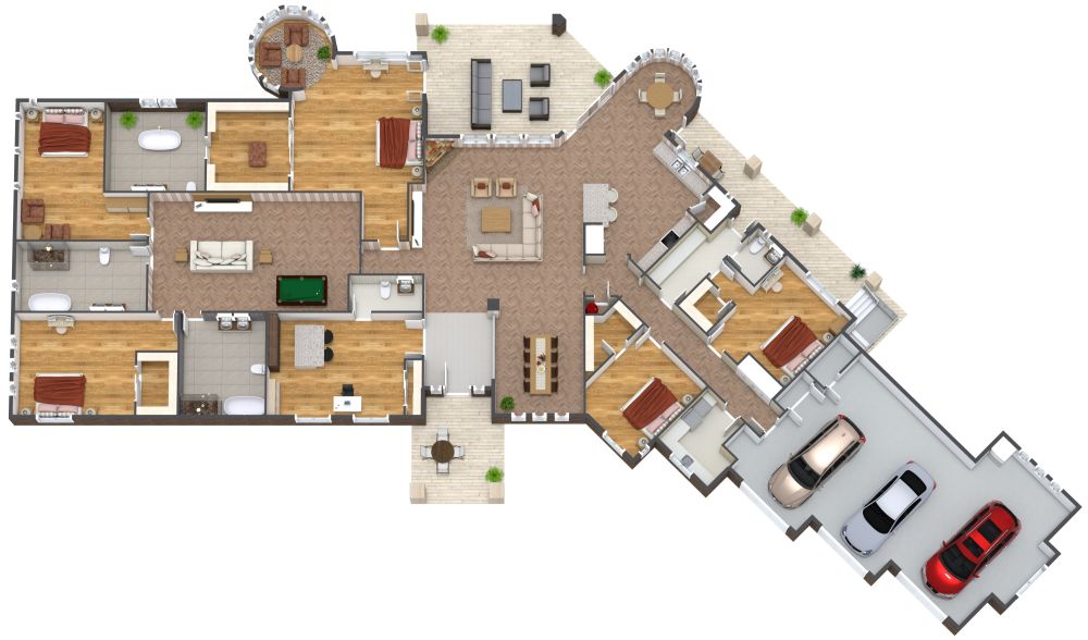 5000 sq ft House Plan