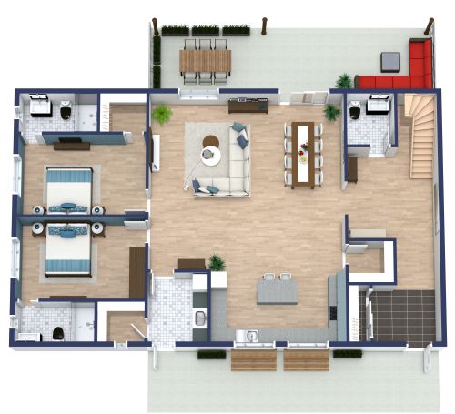 3500 sq ft House Plan