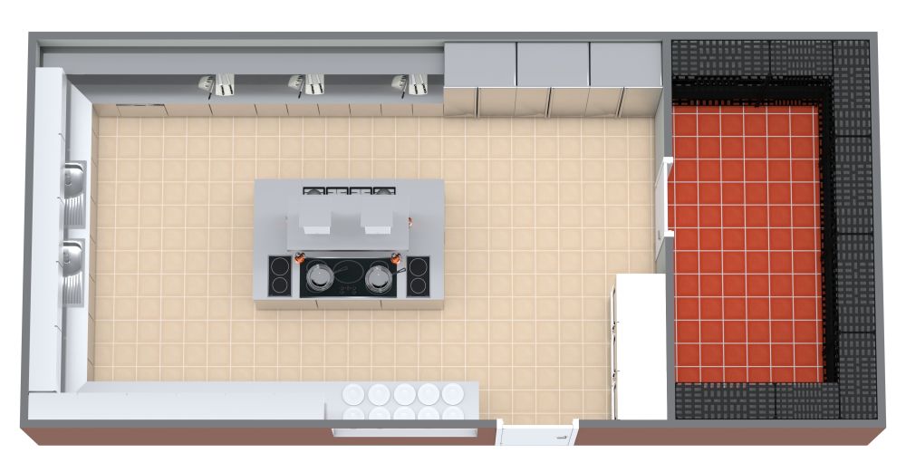 Commercial Kitchen Plan