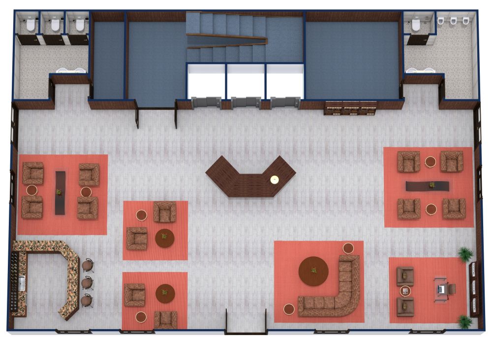 Hotel Lobby Floor Plan