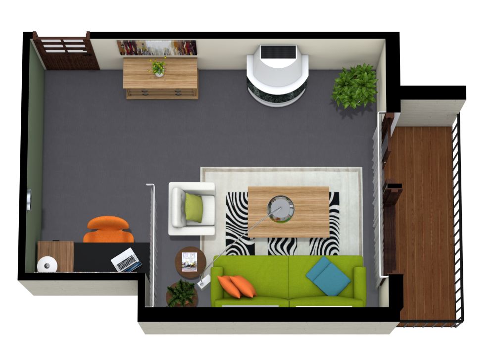 Cozy Home Office Design