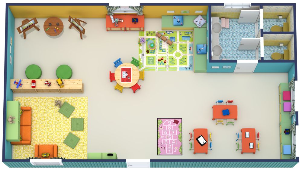 Preschool Classroom Floor Plan Layout
