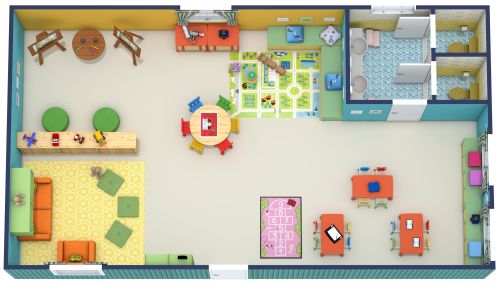 Preschool Classroom Floor Plan Layout