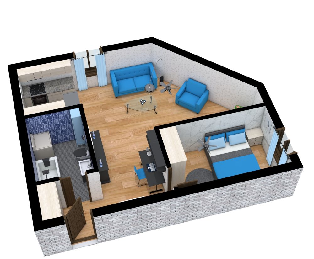 Condominium Unit Floor Plan
