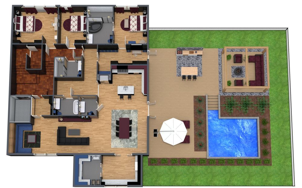 Luxury Condo Floor Plan