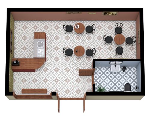 Blush Cafe Interior Inspiration
