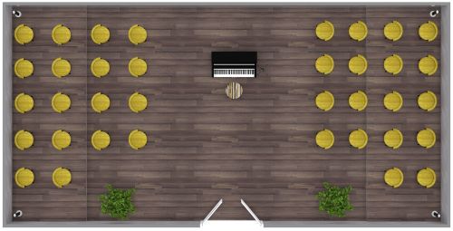 Small Concert Hall Layout Design