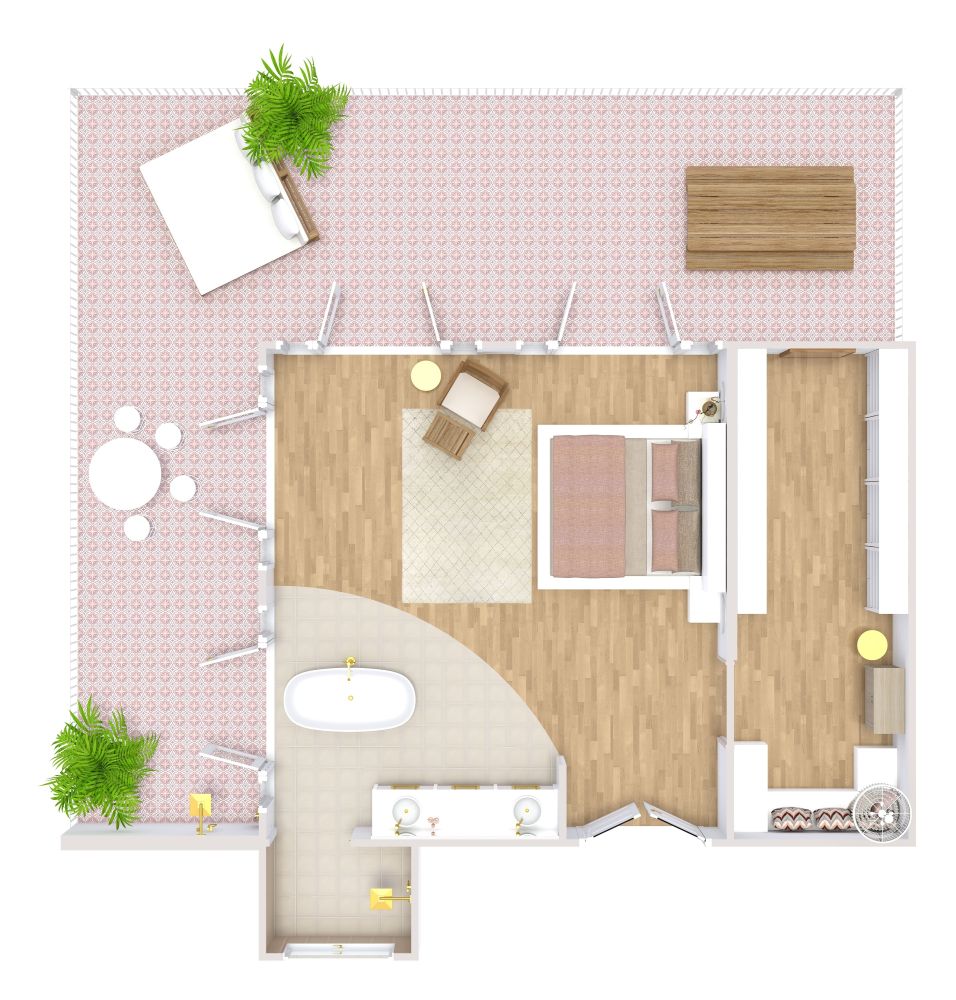 Dekor-Ideen für ein luxuriöses Schlafzimmer