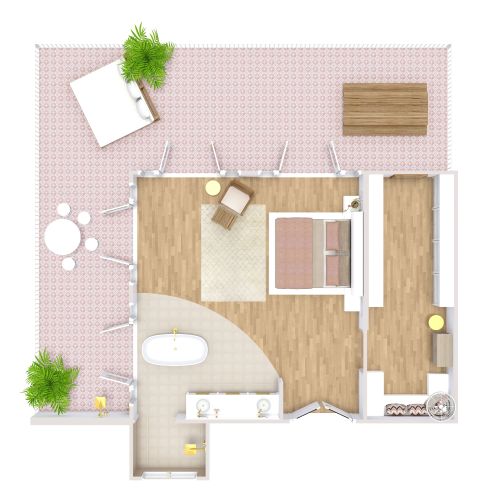 Dekor-Ideen für ein Luxuriöses Schlafzimmer