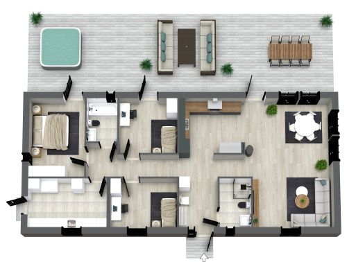 Ängen 121 Grundrisse