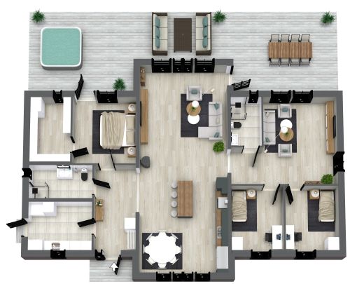 Åsen 156 Grundrisse