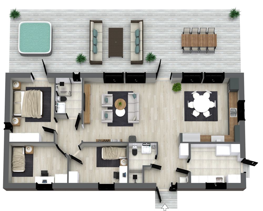 Gläntan 112 Grundrisse