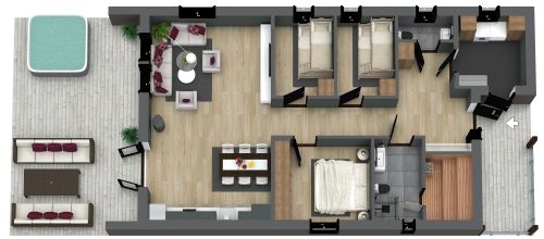 Harmoni 100 Grundrisse