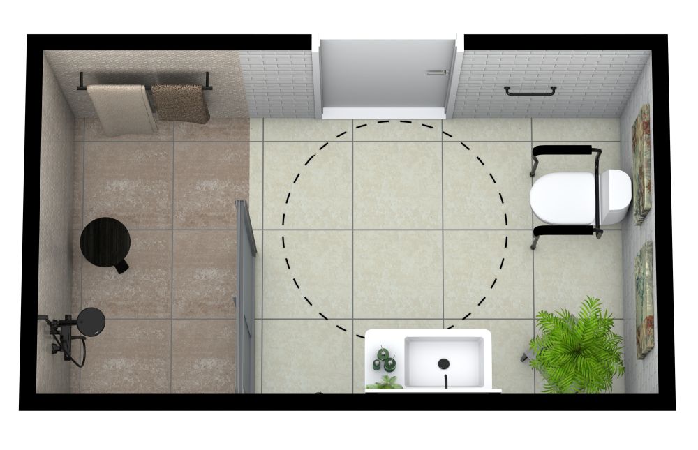 Accessible bathroom design