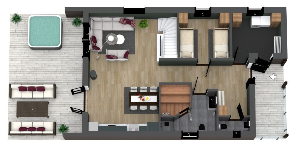 Harmoni 108 Grundrisse