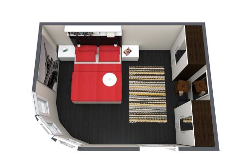 Idee für ein Teenager-Schlafzimmer